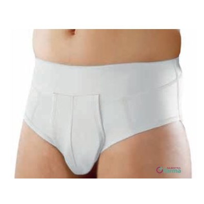 Comprar SLIP DE CONTENCION PARA HERNIA INGUINAL PARA HOMBRE ORIONE ALGODON 515 TALLA 8 al mejor precio en NuestraFarma, tu farmacia online