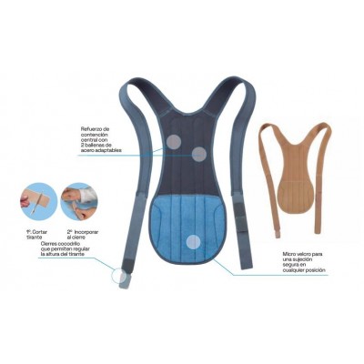 Comprar PRIMSPINE MODULAR ESPALDERA DORSOLUMBAR PRS636BG BEIGE TALLA UNICA al mejor precio en NuestraFarma, tu farmacia online