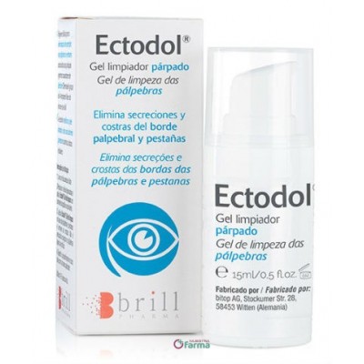 Comprar ECTODOL GEL LIMPIADOR PARPADOS 15 ML al mejor precio en NuestraFarma, tu farmacia online