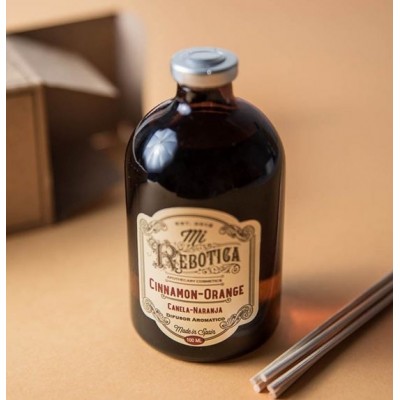 Comprar MI REBOTICA CANELA NARANJA DIFUSOR MIKADO AROMATICO 100 ML al mejor precio en NuestraFarma, tu farmacia online