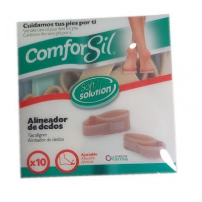 Comprar CONFORSIL ALINEADOR DE DEDOS CC510M 10 UNIDADES TALLA M al mejor precio en NuestraFarma, tu farmacia online