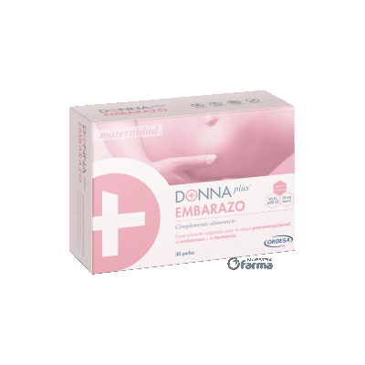 Comprar DONNA PLUS EMBARAZO 30 CAPSULAS al mejor precio en NuestraFarma, tu farmacia online