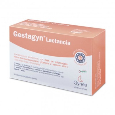 Comprar GESTAGYN LACTANCIA 30 CAPSULAS al mejor precio en NuestraFarma, tu farmacia online