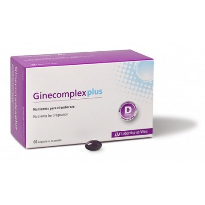 Comprar GINECOMPLEX PLUS 60 CAPSULAS al mejor precio en NuestraFarma, tu farmacia online