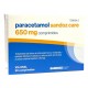 PARACETAMOL SANDOZ CARE EFG 650 MG 20 COMPRIMIDOS