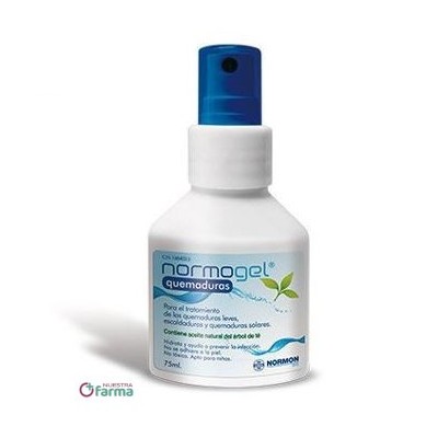 Comprar NORMOGEL QUEMADURAS SPRAY 75 ML al mejor precio en NuestraFarma, tu farmacia online