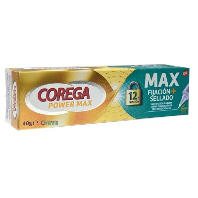 Comprar COREGA MAX FIJACION + SELLADO SABOR MENTA 40 G al mejor precio en NuestraFarma, tu farmacia online