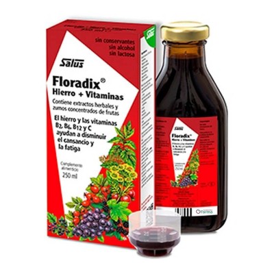 Comprar FLORADIX HIERRO Y VITAMINAS 250 ML al mejor precio en NuestraFarma, tu farmacia online
