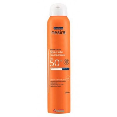 Comprar ACOFARMA NESIRA SPRAY SOLAR TRANSPARENTE SPF50+ 200 ML al mejor precio en NuestraFarma, tu farmacia online