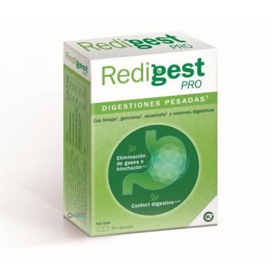 Comprar REDIGEST PRO 30 CAPSULAS al mejor precio en NuestraFarma, tu farmacia online