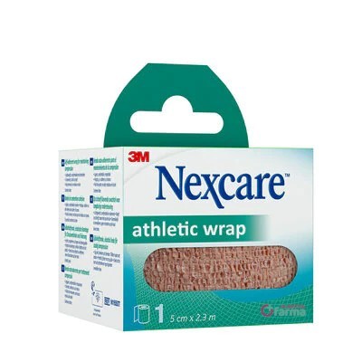 Comprar NEXCARE ATHLETIC WRAP VENDA AUTO-ADHERENTE 5 CM X 2,3 M al mejor precio en NuestraFarma, tu farmacia online