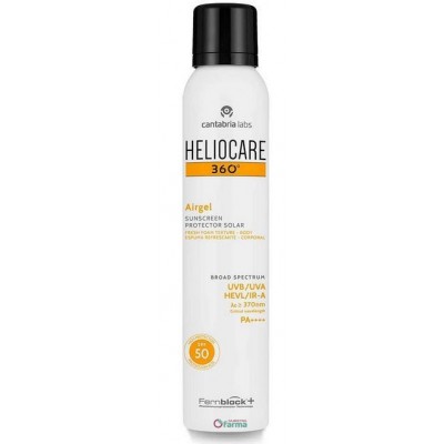 Comprar HELIOCARE 360º AIRGEL SPF 50+ 200 ML al mejor precio en NuestraFarma, tu farmacia online