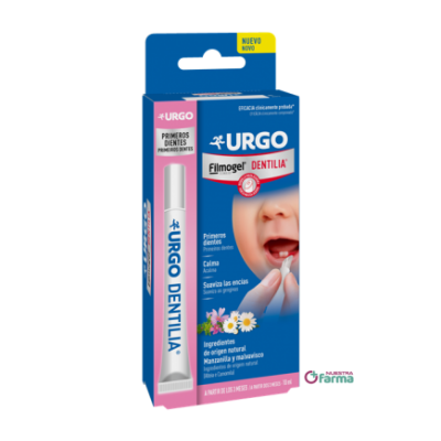 Comprar URGO DENTILIA PRIMEROS DIENTES 10 ML al mejor precio en NuestraFarma, tu farmacia online
