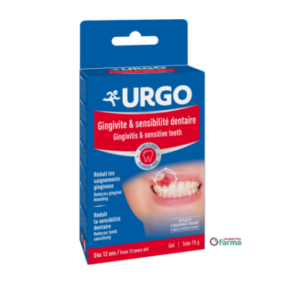 Comprar URGO GINGIVITIS Y SENSIBILIDAD DENTAL 15 G al mejor precio en NuestraFarma, tu farmacia online