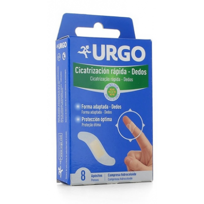 Comprar URGO CICATRIZACION RAPIDA HIDROCOLOIDE DEDOS 8 APOSITOS al mejor precio en NuestraFarma, tu farmacia online