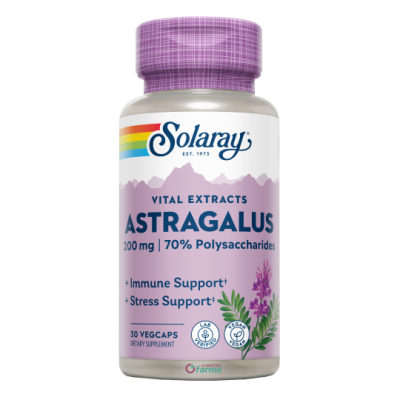 Comprar SOLARAY ASTRAGALUS 200 MG 30 CAPSULAS VEGETALES al mejor precio en NuestraFarma, tu farmacia online