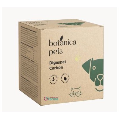 Comprar BOTANICA PETS DIGESTPET CARBON 60 COMPRIMIDOS al mejor precio en NuestraFarma, tu farmacia online