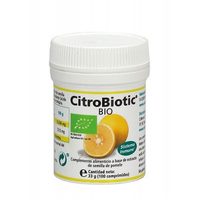 Comprar CITROBIOTIC BIO 100 COMPRIMIDOS al mejor precio en NuestraFarma, tu farmacia online