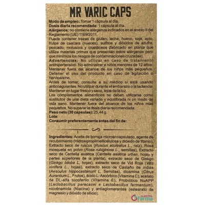 Comprar MI REBOTICA VARIC CAPS 50 CAPSULAS al mejor precio en NuestraFarma, tu farmacia online
