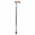MULETILLA EXTENSIBLE ALUMINIO ESTAMPADO FLOR AZUL BLANCO PRIM REF465618