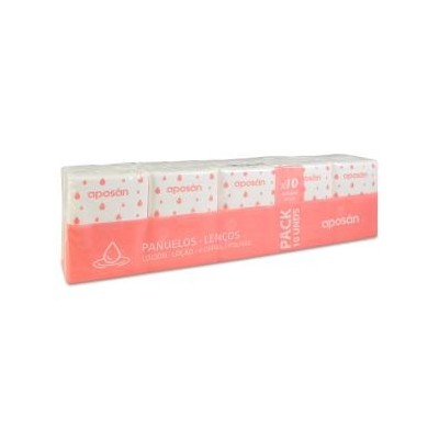 Comprar APOSAN PAÑUELOS LOCION 10 X 10 UNIDADES al mejor precio en NuestraFarma, tu farmacia online