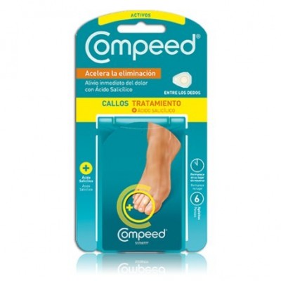 Comprar COMPEED PARCHES CALLOS ENTREDEDOS 6 UNIDADES al mejor precio en NuestraFarma, tu farmacia online