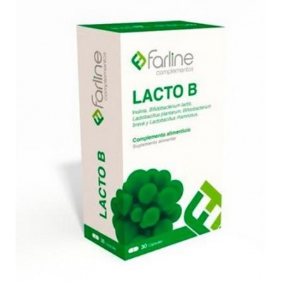 Comprar FARLINE LACTO B 30 CAPSULAS al mejor precio en NuestraFarma, tu farmacia online