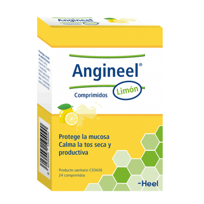 Comprar ANGINEEL 24 COMPRIMIDOS SABOR LIMON al mejor precio en NuestraFarma, tu farmacia online