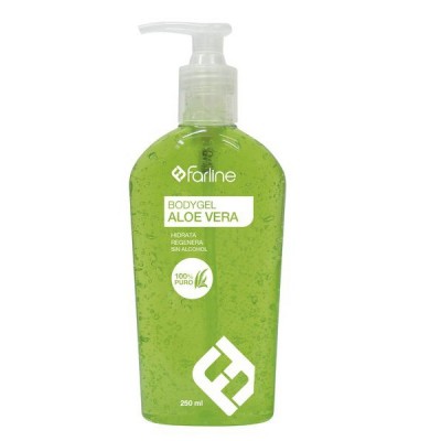Comprar FARLINE BODYGEL ALOE VERA HIDRATANTE 250 ML al mejor precio en NuestraFarma, tu farmacia online