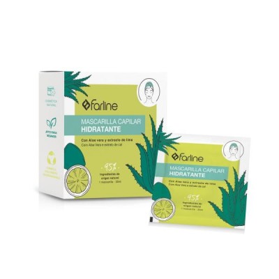 Comprar FARLINE MASCARILLA CAPILAR HIDRATANTE 5 SACHET 30 ML al mejor precio en NuestraFarma, tu farmacia online