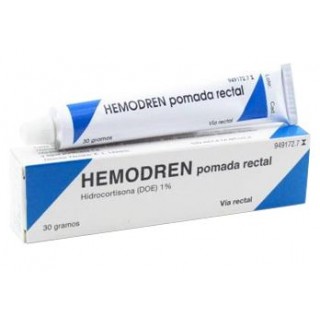 HEMODREN 10 mg/g POMADA RECTAL 1 TUBO 30 g
