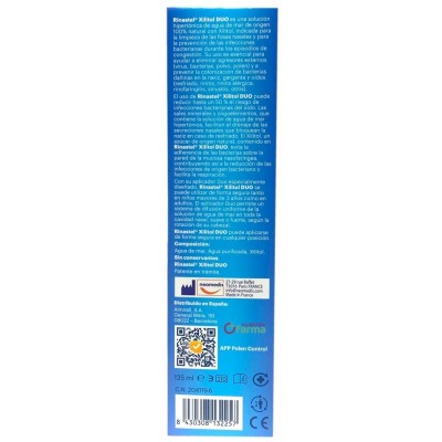 Comprar RINASTEL XILITOL DUO 125 ML al mejor precio en NuestraFarma, tu farmacia online