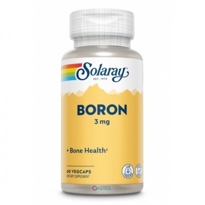 Comprar SOLARAY BORO CITRATO (BORON) 60 CAPSULAS VEGETALES al mejor precio en NuestraFarma, tu farmacia online