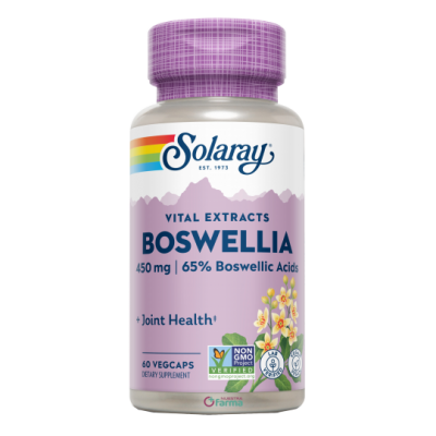 Comprar SOLARAY BOSWELLIA 60 CAPSULAS VEGETALES al mejor precio en NuestraFarma, tu farmacia online