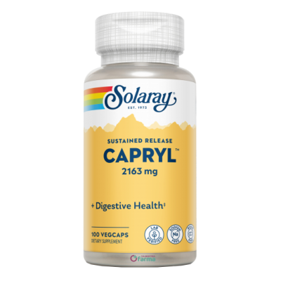 Comprar SOLARAY CAPRYL 100 CAPSULAS VEGETALES al mejor precio en NuestraFarma, tu farmacia online