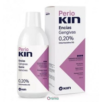 Comprar PERIO KIN ENJUAGUE BUCAL 250 ML. al mejor precio en NuestraFarma, tu farmacia online