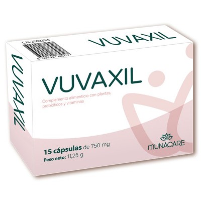 Comprar VUVAXIL 15 CAPSULAS al mejor precio en NuestraFarma, tu farmacia online