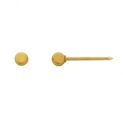Comprar INVERNESS PENDIENTE 24K 10C BOLA DORADA 3 MM al mejor precio en NuestraFarma, tu farmacia online