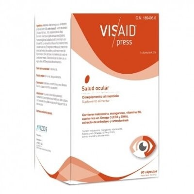 Comprar VISAID PRESS 90 CAPSULAS al mejor precio en NuestraFarma, tu farmacia online