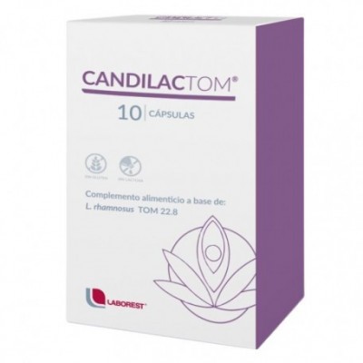 Comprar CANDILACTOM 10 CAPSULAS al mejor precio en NuestraFarma, tu farmacia online