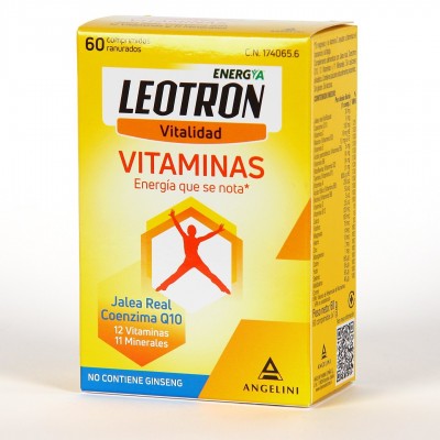 Comprar LEOTRON VITAMINAS 60 COMPRIMIDOS al mejor precio en NuestraFarma, tu farmacia online