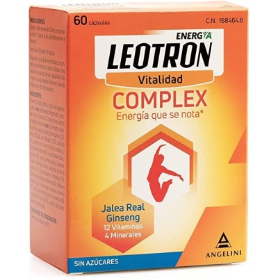 Comprar LEOTRON COMPLEX 60 CAPSULAS al mejor precio en NuestraFarma, tu farmacia online