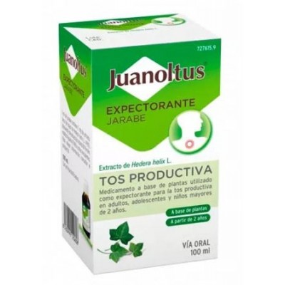 Comprar JUANOLTUS EXPECTORANTE 7 MG/ML JARABE 1 FRASCO 100 ML al mejor precio en NuestraFarma, tu farmacia online