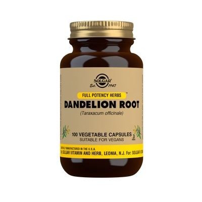 Comprar SOLGAR DIENTE DE LEON (TARAXACUM OFFICINALE) 100 CAPSULAS VEGETALES al mejor precio en NuestraFarma, tu farmacia online