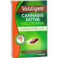 VALDISPRO CANNABIS SATIVA VALERIANA 24 CAPSULAS