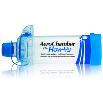 Comprar AEROCHAMBER PLUS FLOW-VU CAMARA DE INHALACION 1 UNIDAD al mejor precio en NuestraFarma, tu farmacia online