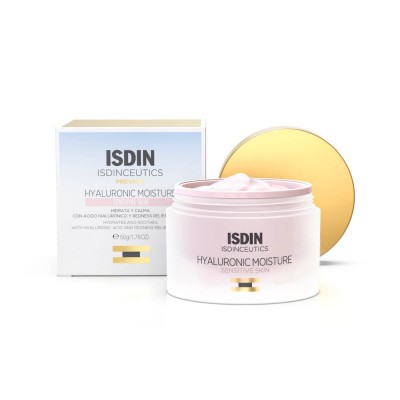 Comprar ISDINCEUTICS HYALURONIC MOISTURE SENSITIVE SKIN 50 G al mejor precio en NuestraFarma, tu farmacia online