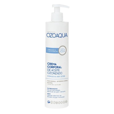 Comprar OZOAQUA CREMA CORPORAL DE ACEITE OZONIZADO 500 ML al mejor precio en NuestraFarma, tu farmacia online