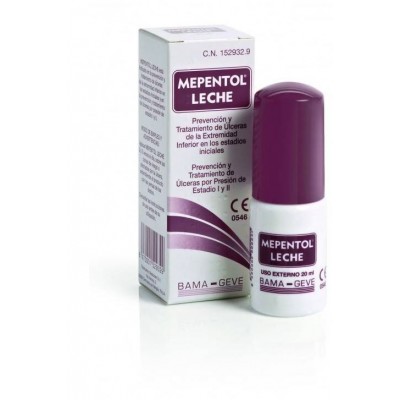 Comprar MEPENTOL LECHE EMULSION 20 ML al mejor precio en NuestraFarma, tu farmacia online