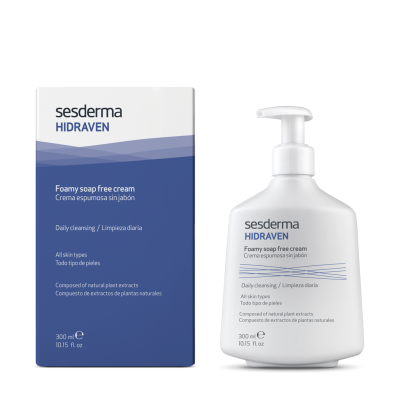 Comprar SESDERMA HIDRAVEN CREMA ESPUMOSA SIN JABON 300 ML al mejor precio en NuestraFarma, tu farmacia online
